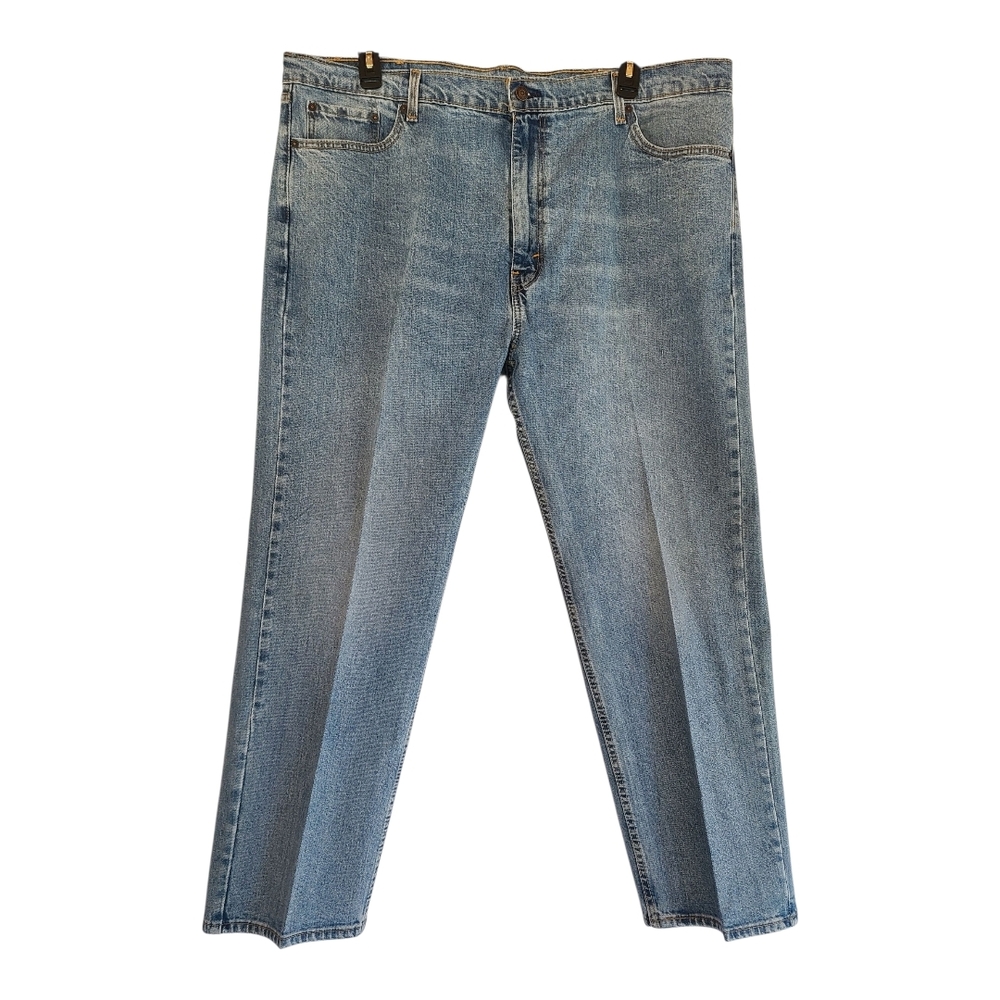 Men's 505 Levi's Size 44X30 Light Blue Straight  Jeans